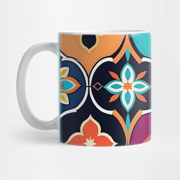 Abstract Moroccan Tile by Angelic Gangster